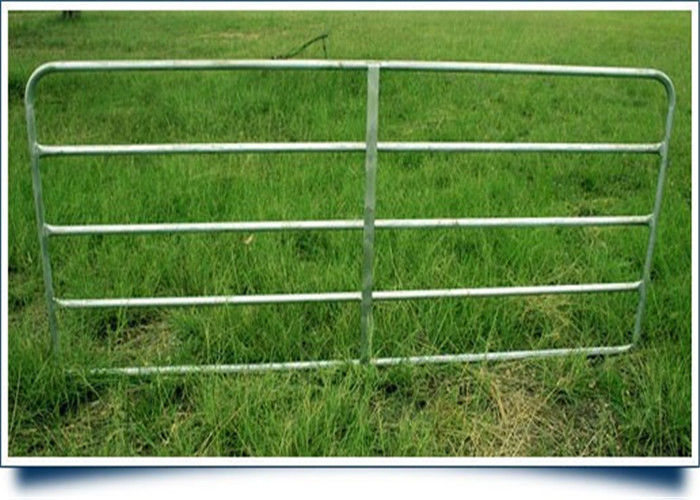 Przenośne ogrodzenie panelowe dla bydła Trwałe rozmiary rur 33.4 x1,6 mm do podnoszenia zwierząt gospodarskich